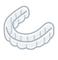 マウスピースのイラスト
