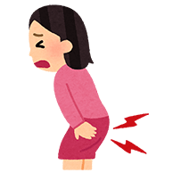 腰が痛い画像